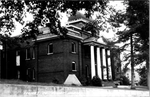 RPPC - Stokes County Courthouse, Danbury, NC North Carolina Postcard - Picture 1 of 2
