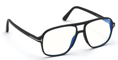 Gafas de lectura Tom Ford TF 5737-B 002 56-15 negro mate marcos de aviador lectores Foto 1 de 4