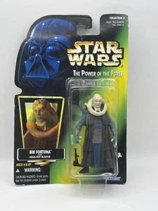 1996 Kenner Star Wars Power of The Force BIB FORTUNA Action Figure NEW - Picture 1 of 6