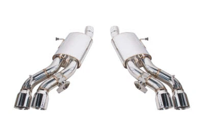 2016+ Cadillac CTS-V V3 Sedan | NPP Valved Axle Back Quad Tips Exhaust Foto 1 de 4