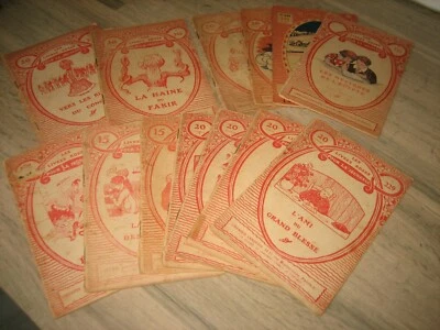 13 anciens Livres roses pour la jeunesse N° 220 à 623  début 1900. - Photo 1/4
