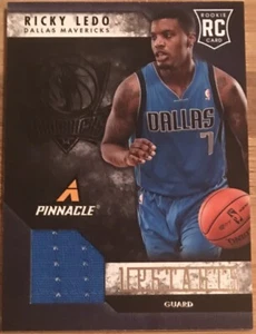 2013-14 Pinnacle Upstarts Jerseys Ricky Ledo #35 Dallas Mavericks - Picture 1 of 2