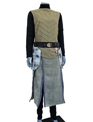 Inspired By Star Wars Shine Hati Costume with Cape & Leather Belt - Image 1 of 4