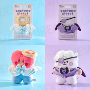 BT21 Personaje Edición Ángel y Villano Disfraz Armario Artículos Oficiales K-POP - Imagen 1 de 3
