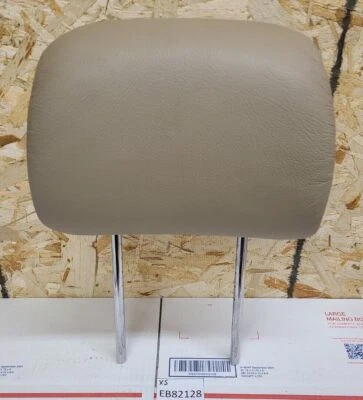 Reposacabezas de cuero asiento delantero BMW X5 2000-2006 OEM E53 beige LH RH 2002 Foto 1 de 4