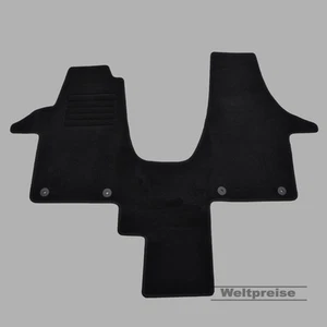 Velours Auto Fußmatten passend für VW T6 Multivan ab Bj. 2015 - - Bild 1 von 2