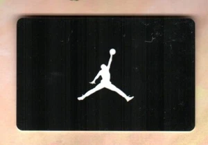 NIKE White Air Jordan Logo Over Black ( 2018 ) Gift Card ( $0 ) - Picture 1 of 2
