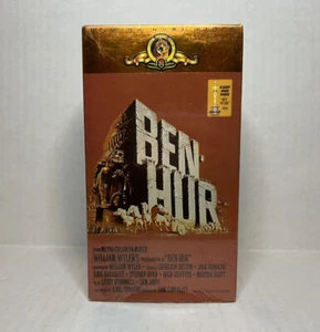 Ben-Hur Brand New Sealed Box 2 VHS tapes - 1959 - Charlton Heston - Afbeelding 1 van 5