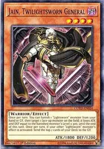 Jain, Twilightsworn General COTD-EN024 Yu-Gi-Oh! Card Light Play 1st Edition  - Picture 1 of 1