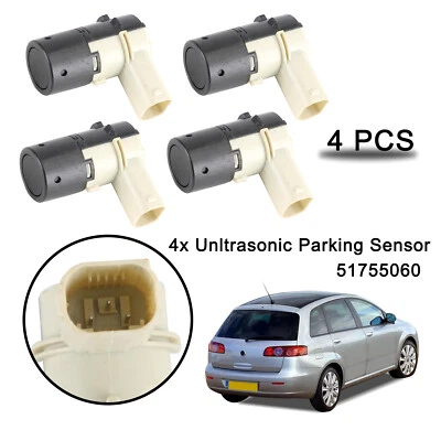4x PDC Ultrasonic Parking Sensor For Alfa Romeo 147 156 159 166 Brera Spider Foto 1 de 4