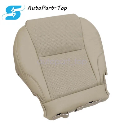 Se adapta a Lexus IS250 IS350 2009 2010 2011 parte inferior del pasajero cubierta de asiento de cuero tostado Foto 1 de 4