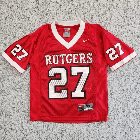 Rutgers Jersey Toddler Size 3T #27 Scarlet Knights Nike Red NCAA Football Cover