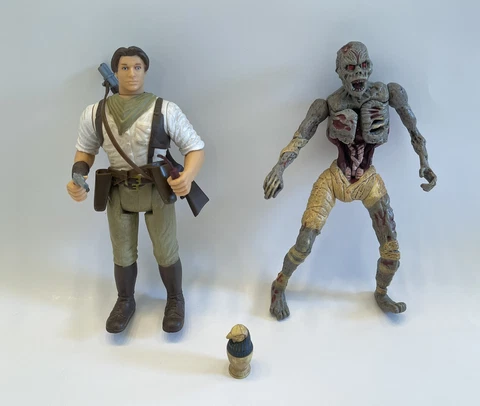 The Mummy 1999 Brendan Fraser Rick O’Connell & Impaled Mummy Action Figures Cover