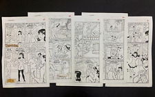 Original art 5 page story VERONICA #96, Party Smarty by DAN PARENT, signed