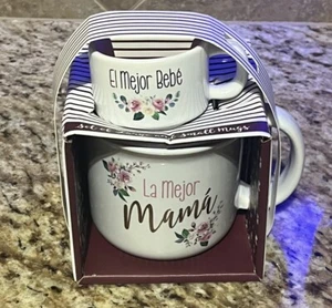 La Mejor Mama El Mejor Bebe Coffee Mug Set - Picture 1 of 3