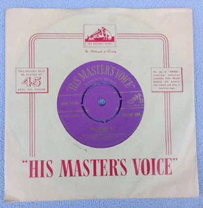 ALMA COGAN YOU ME AND US 1956 UK GOLD HMV 7" CLEANED AND PLAY TESTED EX Pop - Picture 1 of 2