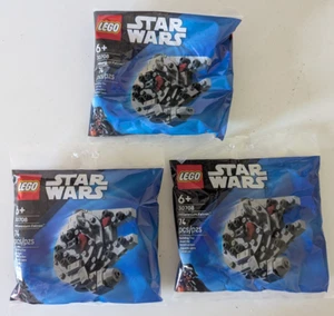 LEGO 30708 Star Wars Millennium Falcon Polybag GWP Lot of THREE - Picture 1 of 3