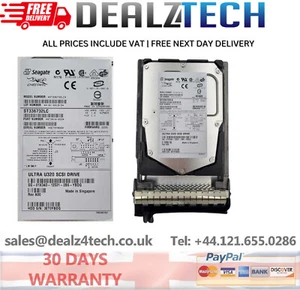Dell 36GB 15000RPM Ultra-320 SCSI 80-Pin 3.5-inch Hard Drive, 1X343, 01X343 - Picture 1 of 3