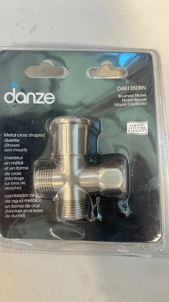 Desviador de brazo de ducha Danze D481350BR, pequeño, bronce caído de Danze Foto 1 de 1