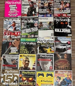 SET OF 19 PLAYSTATION THE OFFICIAL MAGAZINE + OFFICIAL U.S. NOV 02/OCT 08 #1 #2 - Picture 1 of 3