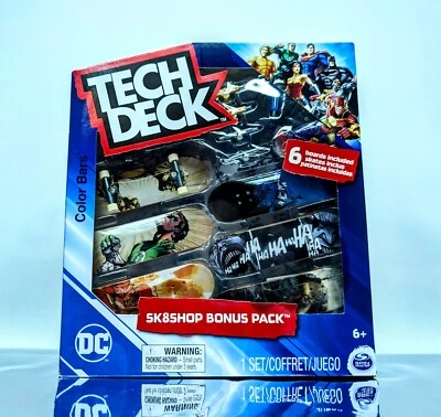 Tech Deck DC Comics Originals Vs Series - Sk8 Shop Bonus Pack - NUEVO Foto 1 de 4