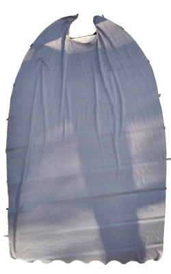 Fantasia infantil de super-herói capa preta capa longa Halloween unissex - Imagem 1 de 4