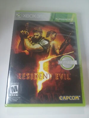 Resident Evil 5 Microsoft Xbox 360 Sealed New CAPCOM - Image 1 of 4