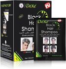 Instant black hair shampoo, hair dye shampoo for men and women - easy to use - 