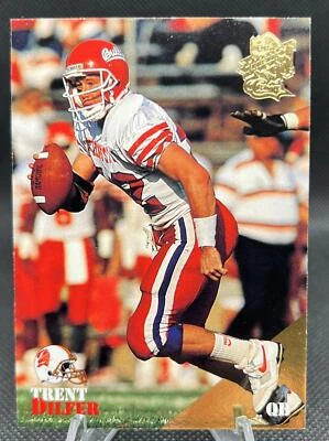 1994 Classic NFL Draft 2 Trent Dilfer Buccaneers Football Card Gold RC - Image 1 of 2
