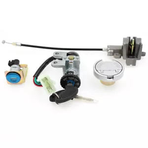 JUEGO DE CERRADURA LLAVE INTERRUPTOR ENCENDIDO JONWAY YY50QT-6 49CC 50CC CICLOMOTOR SCOOTER - Imagen 1 de 8