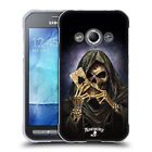 OFFICIAL ALCHEMY GOTHIC SKULL AND CARDS SOFT GEL CASE FOR SAMSUNG PHONES 4