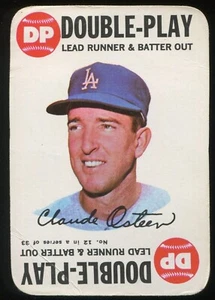1968 Topps Baseball Game #12 Claude Osteen Los Angeles Dodgers - Picture 1 of 2