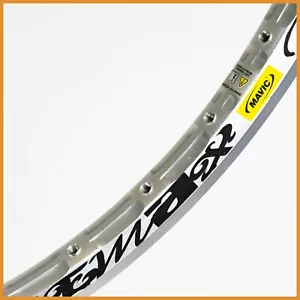 NOS MAVIC DEEMAX DH 32H CERCHIO VINTAGE 559 23 BICICLETTA 26 MTB ANNI 90 DOWNHILL TUBELESS - Foto 1 di 5