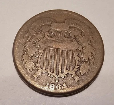 1864 2 Cent Large Civil War Era - Image 1 of 2