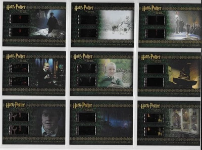 Harry Potter and the Chamber of Secrets CFC1-CFC9 Cinema Film Cel Card Set #/240 - Image 1 of 4