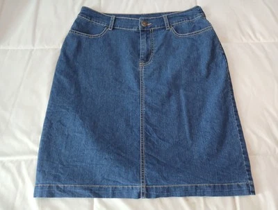 Falda vaquera midi talla 8 Kim Rogers Foto 1 de 4