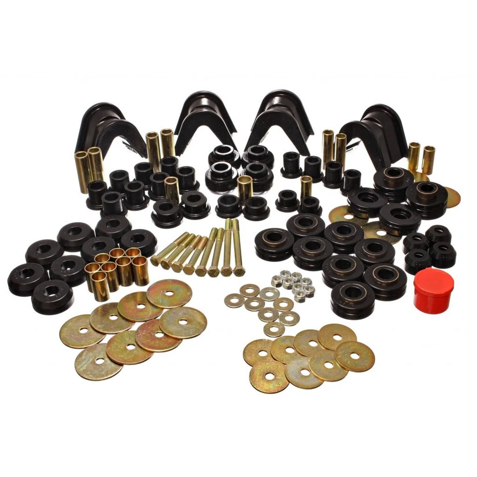 Suspensión energética para Ford Bronco 4x4 1969-1973 Hyper-Flex buje maestro negro Foto 1 de 2