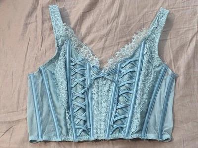 Victoria's Secret Dream Angels Teal Blue Corset Top Small - Image 1 of 4