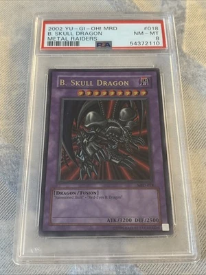 Yugioh Black Skull Dragon Metal Raiders Ultra Rare MRD-018 2002 Original *PSA 8* - Image 1 of 2