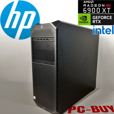 HP Z6 G4 WorkStation | 2x Xeon Gold 6148, RX 6900 XT, 256GB RAM, 2TB NVMe, Win11 - Image 1 of 4