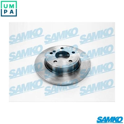 2x BRAKE DISC M2081P FOR MERCEDES-BENZ OM 651.901 1.8L M 270.910 1.6L 4cyl - Image 1 of 4