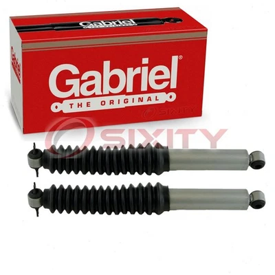 Amortiguadores traseros Gabriel de 2 piezas para Jeep Cherokee Spring Strut lj 1984-2001 Foto 1 de 4