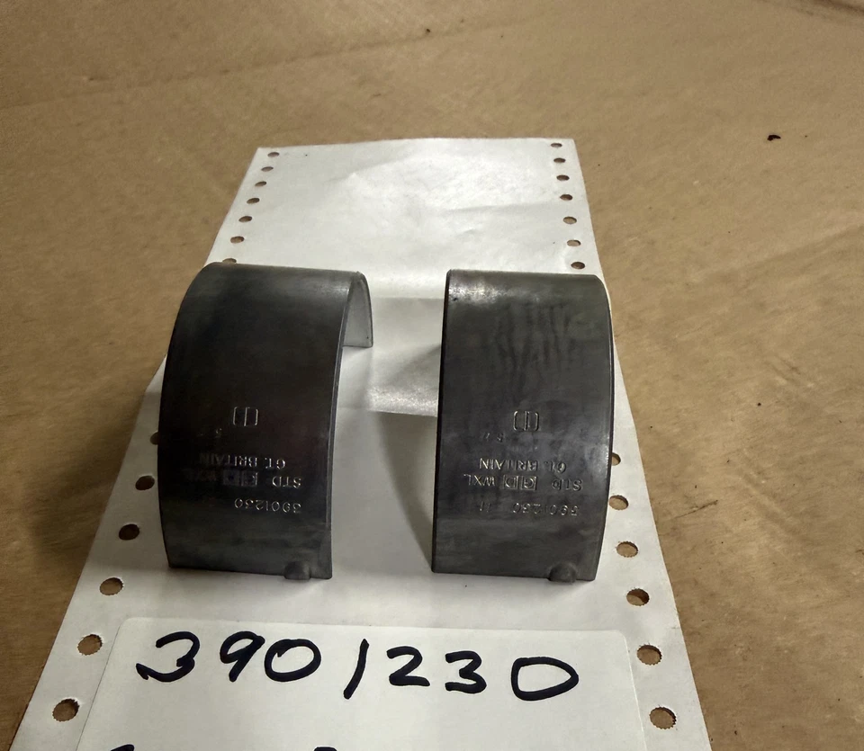 Cummins OEM 3901230 Connecting Rod Half Bearing 4BT, 6BT, ISB, QSB - 12 Pieces - Image 1 of 1