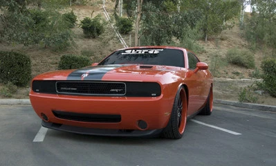 GT STYLING GT0161S HEADLIGHT COVERS FITS 08-14 CHALLENGER - Imagem 1 de 4