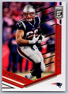 2017 Panini Prizm Rob Gronkowski New England Patriots #116 - Image 1 of 2