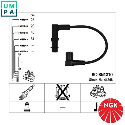 IGNITION CABLE KIT 44248 FOR RENAULT LAGUNA/II/Grandtour/Sport/Tourer MEGANE - Image 1 of 4