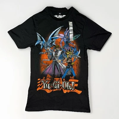 Camiseta de Anime ESTILO VINTAGE YU-GI-OH PARA HOMBRES Mujer Pequeña S NUEVA con etiqueta Negra Foto 1 de 4