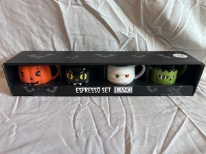 Lang Halloween Espresso Set (4 mugs - pumpkin, cat, mummy, frankenstein) Coffee - Picture 1 of 1