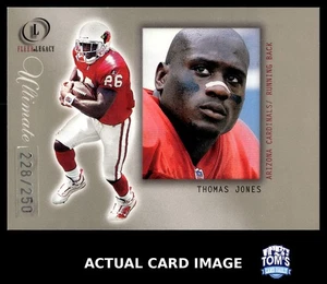 2001 Fleer Legacy #76 THOMAS JONES Arizona Cardinals #/250 NM - Bild 1 von 4