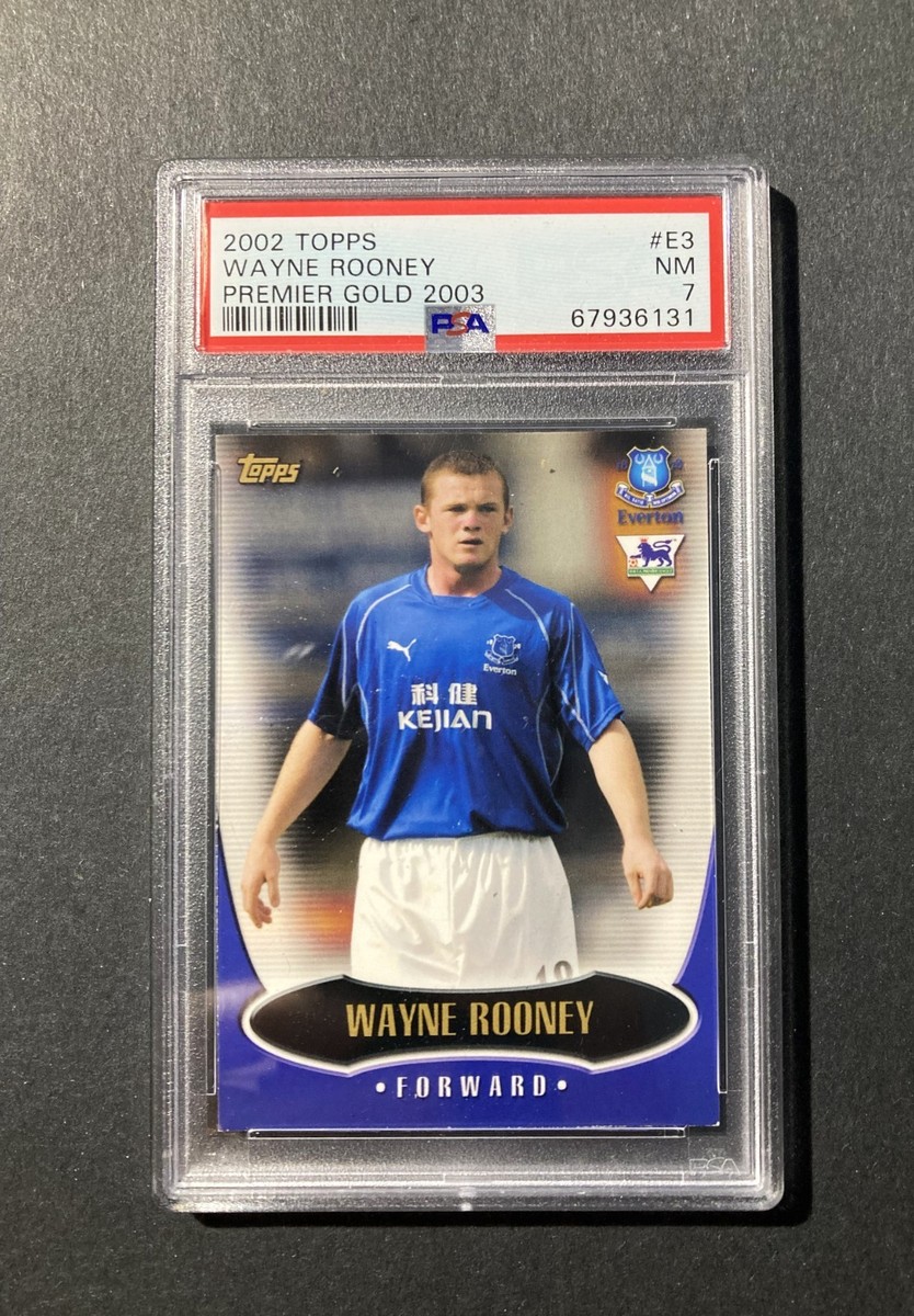 世界50枚限定！Topps WAYNE ROONEY 直筆サイン PSA7 2023-24 Panini Prizm Soccer - Penmanship # P - WR -Wayne